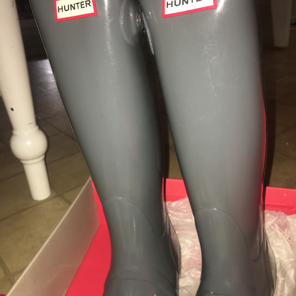 Hunter rain boots